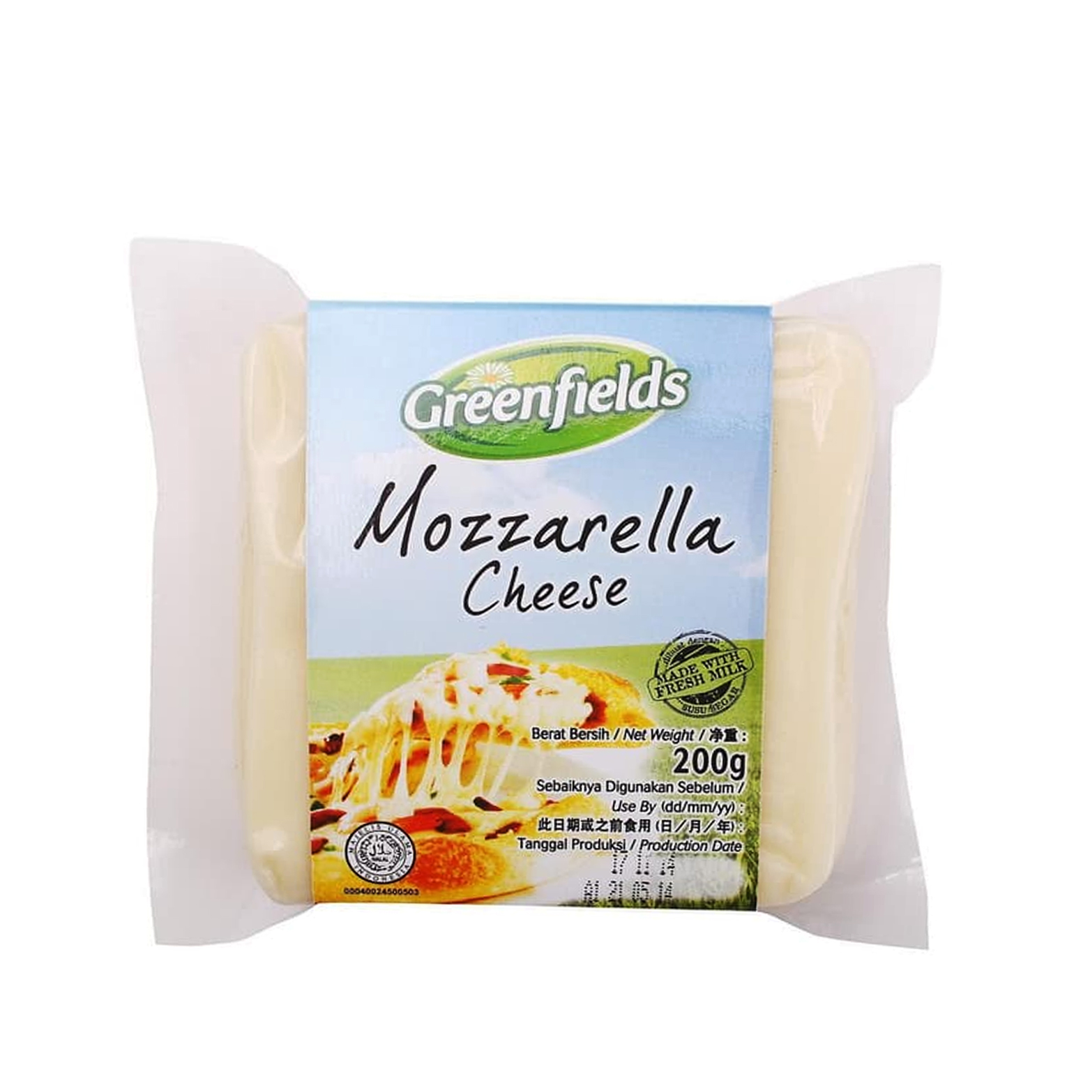 Greenfields Mozzarella Cheese 200g Shopifull