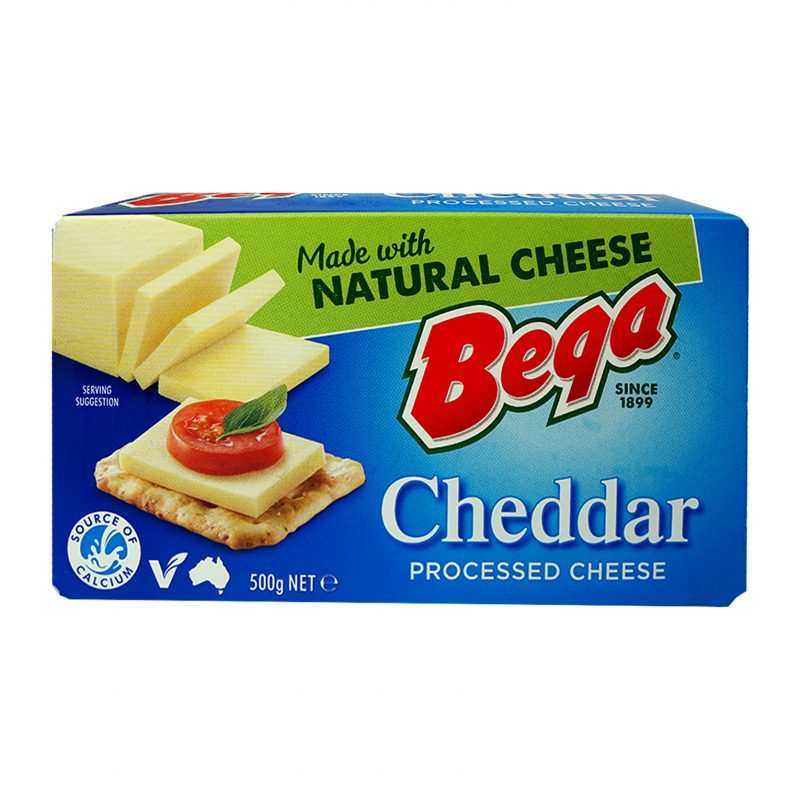 Bega Cheddar Processed Cheese G Shopifull