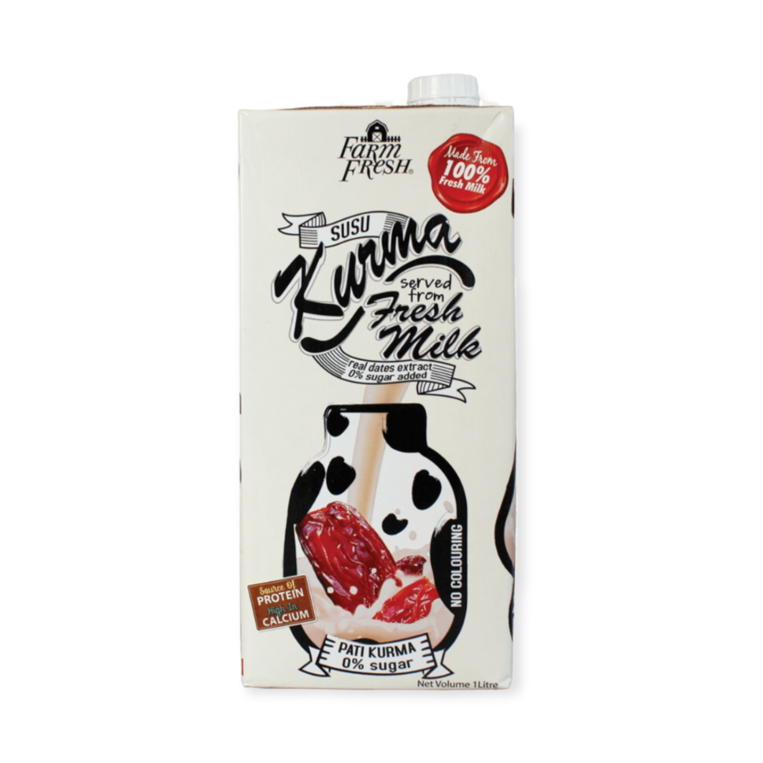 Farm Fresh Uht Kurma Milk Lit Shopifull