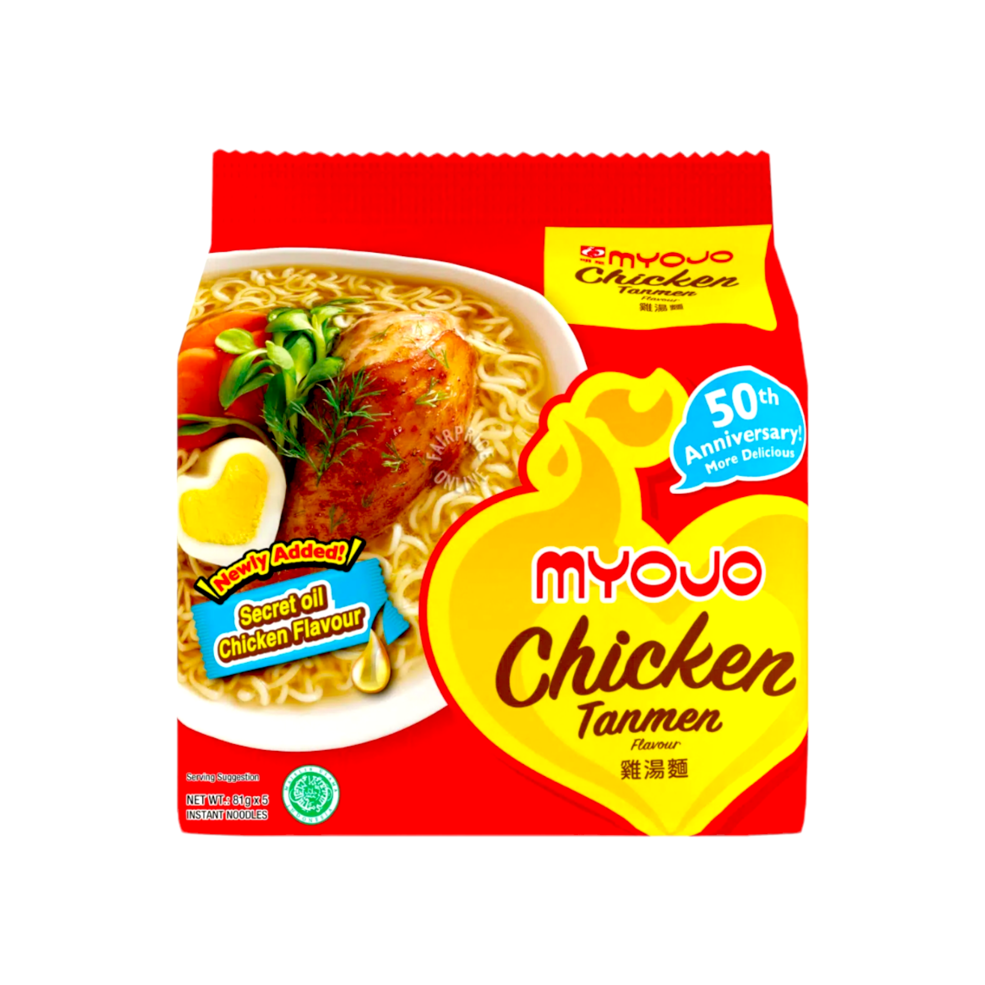 Myojo Chicken Tanmen Flavor Instant Noodles Mee Pcsx G Shopifull