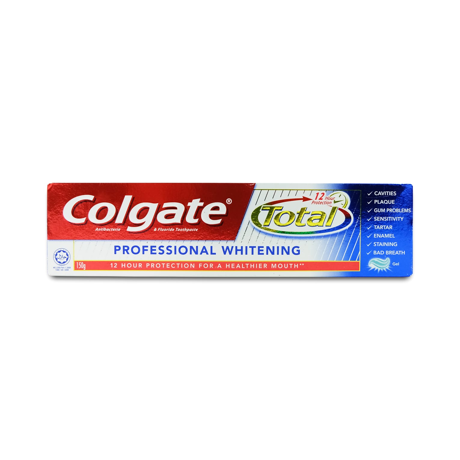 Colgate® TOTAL Professional Whitening toothpaste 150g | Shopifull