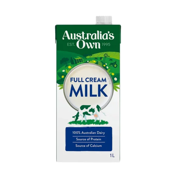 Australia's Own Full Cream Milk - 1L - Image 1
