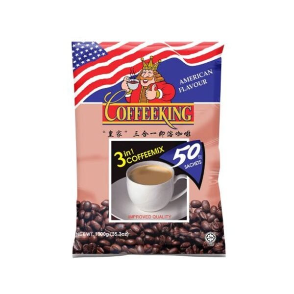Coffeeking 3in1 Coffeemix 50Sachets American Flavour Coffeeking 3In1 Coffeemix - 30Pcs - Image 1