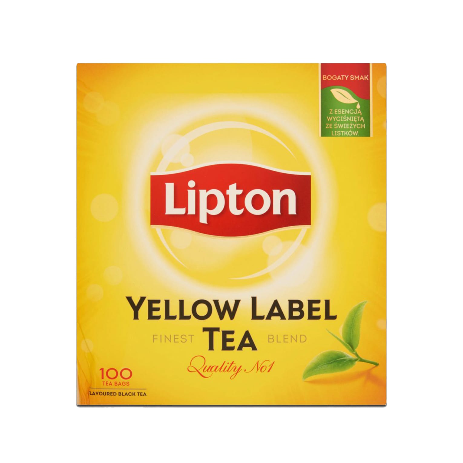 Lipton Yellow Label Tea Black Tea 100 tea bags | Shopifull