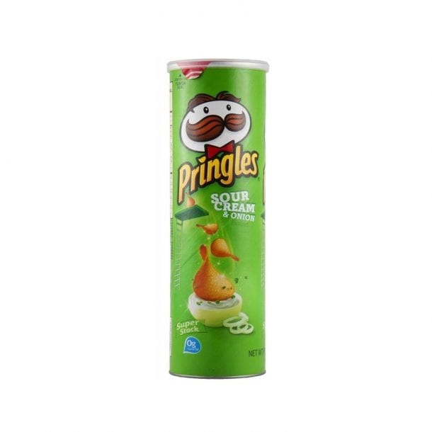 Pringles Sour Cream & Onion Flavoured Potato Chips 158g – Shopifull