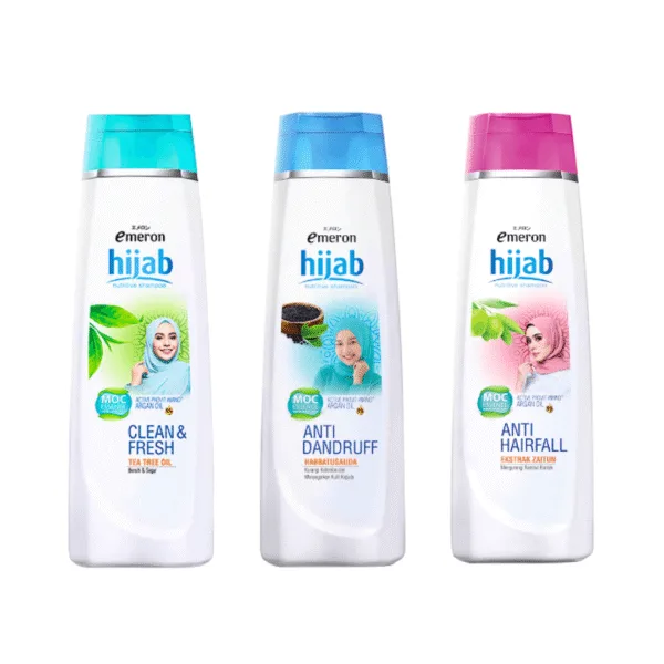 Emeron Hijab Nutritive Shampoo - 340ml - Image 1