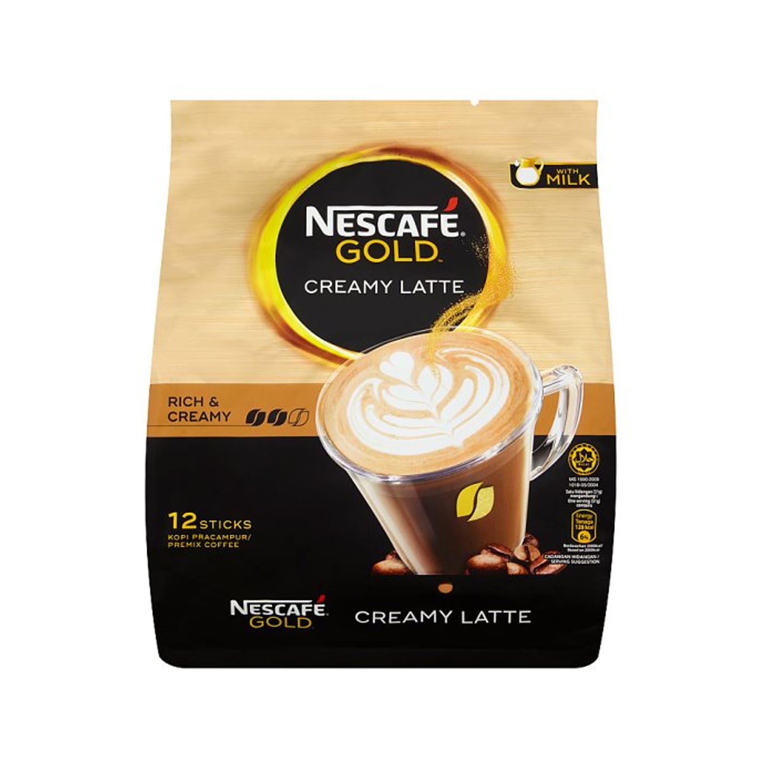 Nescafe Gold Creamy Latte Rich&Creamy 12’sx31g – Shopifull