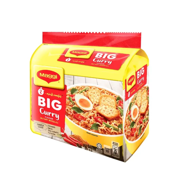 Maggi Big Perisa Kari Insatnt Noodles - 5x106g - Image 1