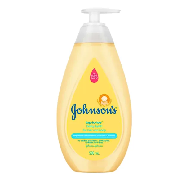 Johnsons top-to-toe Baby Bath - 500ml - Image 1