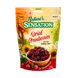 Nature's Sensation Dried Cranberries - 170g