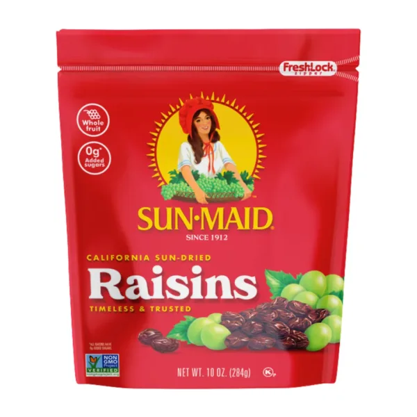 Sun-maid California Sun Dried Raisins - 284g - Image 1
