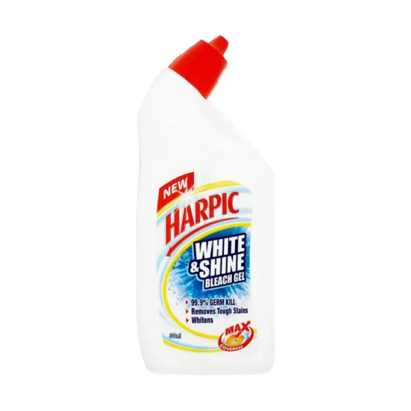 Harpic White & Shine Bleach Gel - 500ml Harpic White & Shine Bleach Gel - 500ml - Image 1