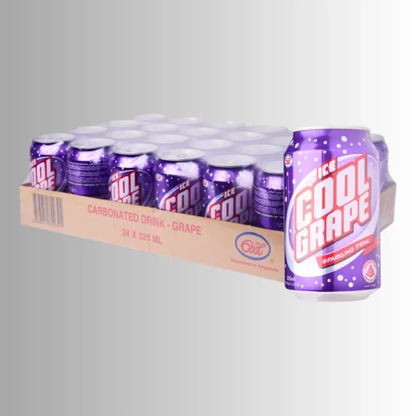 Ice Cool Grape Drink - 24x325ml - Image 1