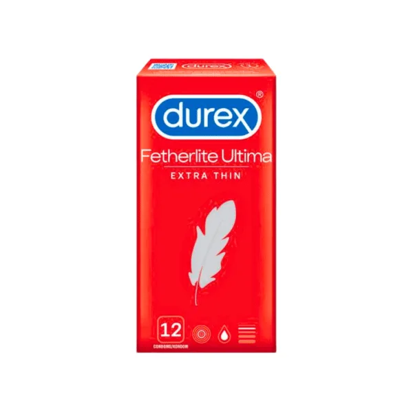 Durex Fetherlite Ultima Extra Thin Condoms - 12Pcs Durex Fetherlite Ultima Extra Thin Condoms - 12Pcs - Image 1