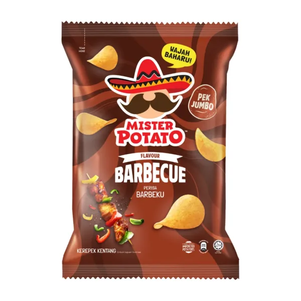 Mister Potato Barbecue Flavour - 140g Mister Potato Barbecue Flavour - 140g - Image 1