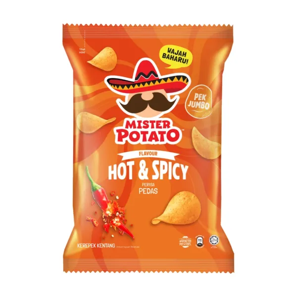 Mister Potato Hot & Spicy Flavour -140g - Image 1