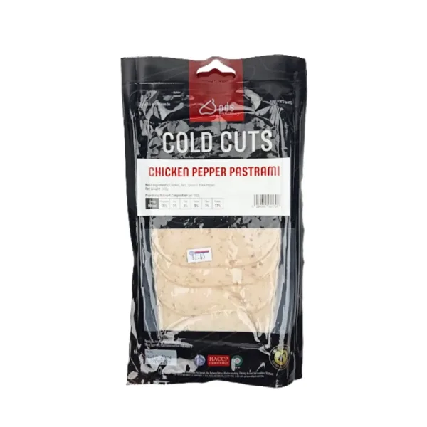 Pds Chicken Pepper Pastrami - 100g - Image 1