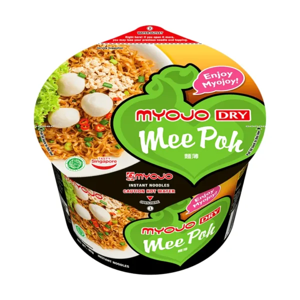 Myojo Dry Mee Poh Cup Instant Noodles - 90g Myojo Dry Mee Poh Cup Instant Noodles - 90g - Image 1
