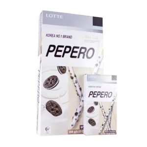 Lotte White Cookie Pepero White Chocolate 8 Pcs x 32g