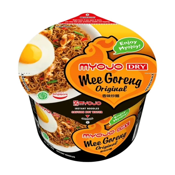 Myojo Dry Mee Goreng Original Cup Instant Noodles - 94g Myojo Dry Mee Goreng Original Cup Instant Noodles - 94g - Image 1