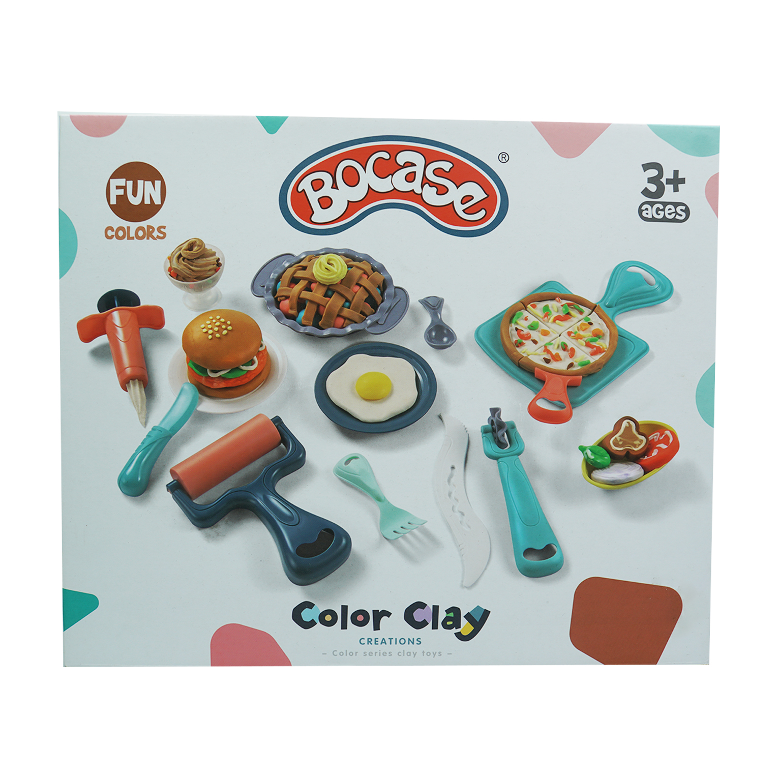 color clay toys