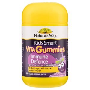 Nature’s Way Kids Smart Vita Gummies Cold & Flu,Immune Support Berry 60Pastilles
