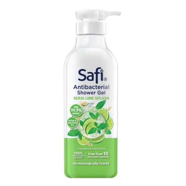 Safi Anti-Bacterial Shower Serai Lime Splash Feel The Shower Freshness 1kg Safi Anti-Bacterial Shower Serai Lime Splash Feel The Shower Freshness 1kg - Image 1