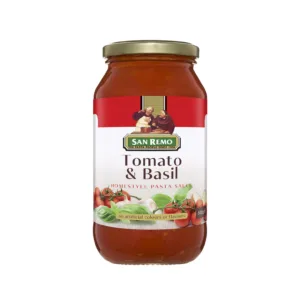 Sam Remo Tomato & Basil Pasta Sauce 500gm