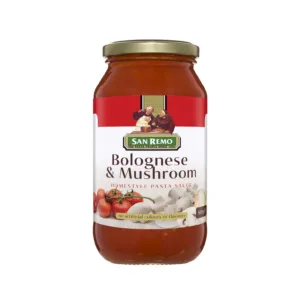 San Remo Bolognese & Mushroom Pasta Sauce 500g