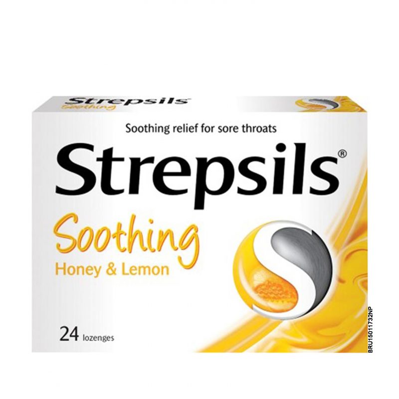 Strepsils Soothing Honey & Lemon 24Lozenges – Shopifull