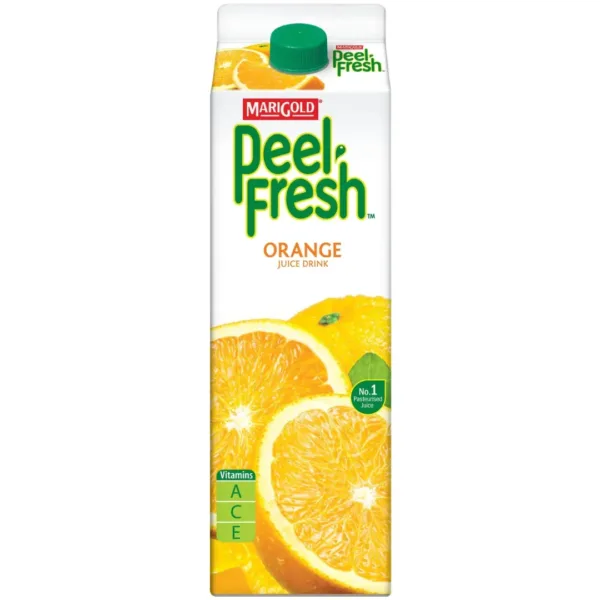 Marigold Peel Fresh Orange Juice 1Ltr - Image 1