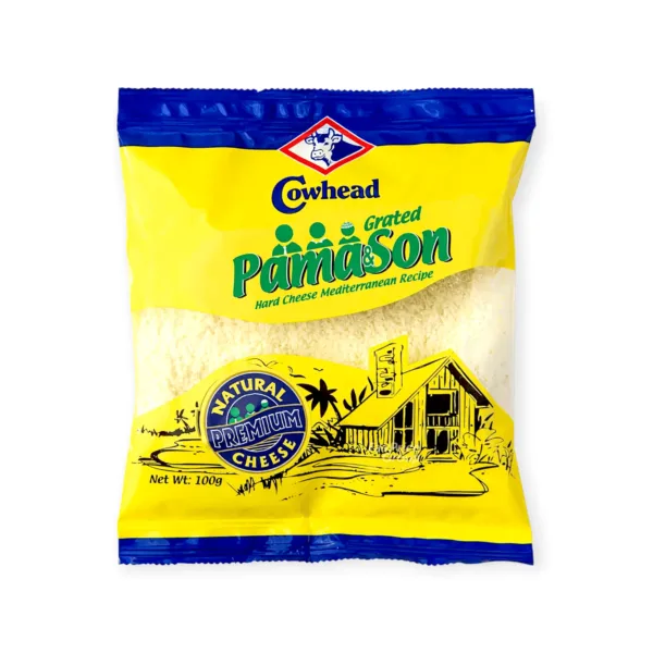 Cowhead Grated Pama&Son Hard Cheese - 100g - Image 1