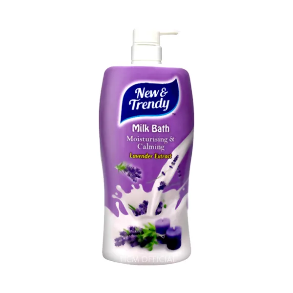 New&Trendy Milk Bath Moisturising & Calming Lavender Extract - 850g New&Trendy Milk Bath Moisturising & Calming Lavender Extract - 850g - Image 1