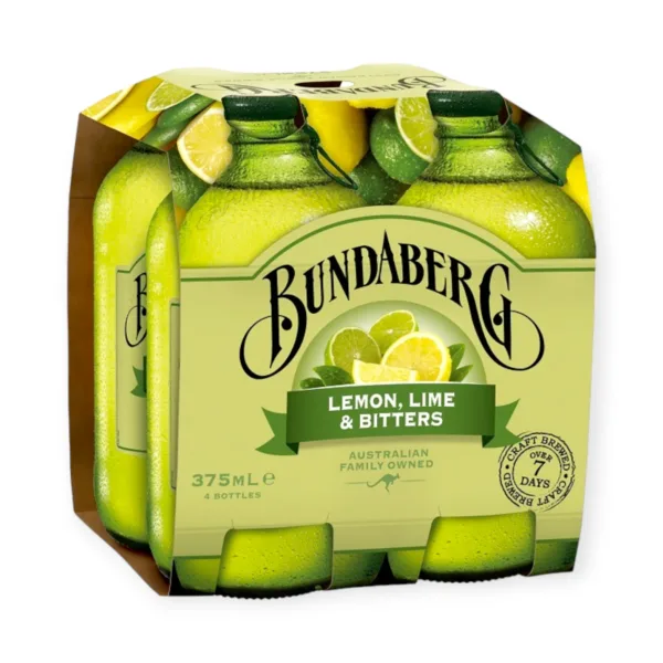 Bundaberg Lemon,Lime & Bitters - 4Pcsx375ml - Image 1