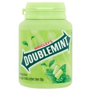 Wrigley's Doublemint Gum Peppermint Flavour 58g