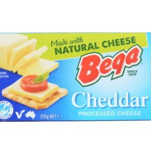 Bega Cheddar Processed Cheese 250g