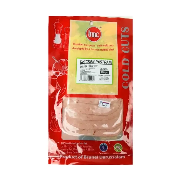 Bmc Cold Cuts Chicken Pastrami - 100g Bmc Cold Cuts Chicken Pastrami - 100g - Image 1