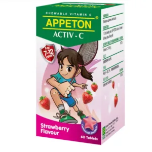 Appeton Activ-C 100mg Strawberry 60’s