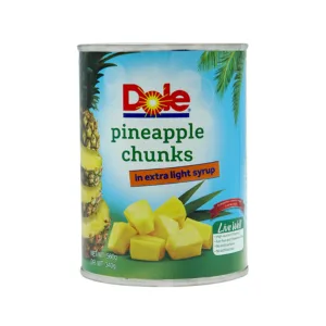 Dole Pineapple Chunks In Extra Light Syrup 560g