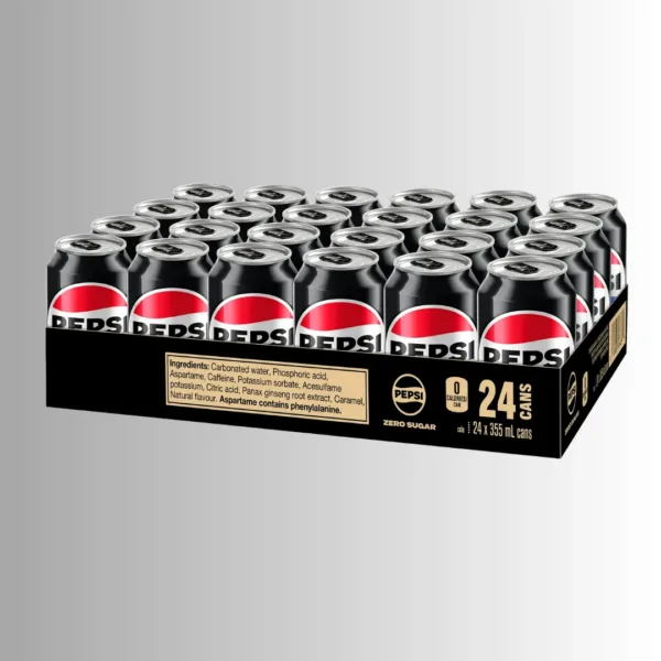 Pepsi Zero Drink - 24Canx320ml - Image 1