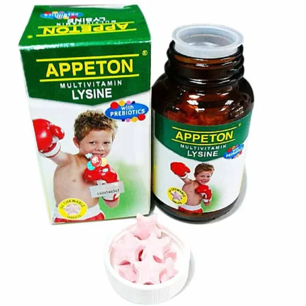 b0fa87fa6f7e6268c6b785c8627ff67b Appeton Mv Lysine + Probiotics Tablets - 60's - Image 1
