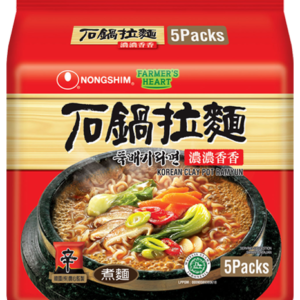 Nongshim Farmer’s Korean Clay Pot Ramyun 5Pcsx120g