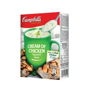 Campbell’s Minute Soup Cream Of Chicken 3Pcsx66g