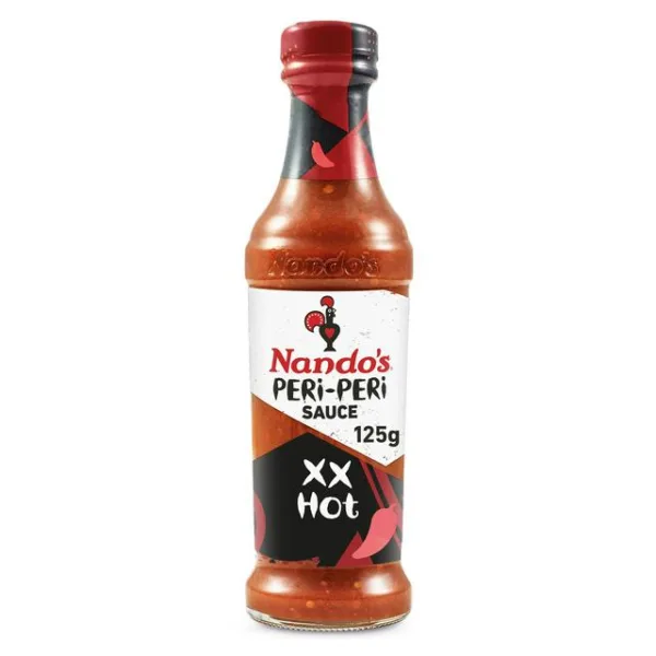 Nando’s Peri-Peri Sauce (Xx Hot) 125g - Image 1
