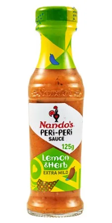 Screenshot 2026-09-22 121659 Nando's Peri-Peri Sauce Lemon & Herb Extra Mild 125g - Image 1