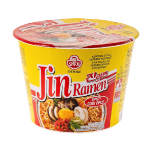 Ottogi Jin Ramen Spicy Bowl Noodles - 110g