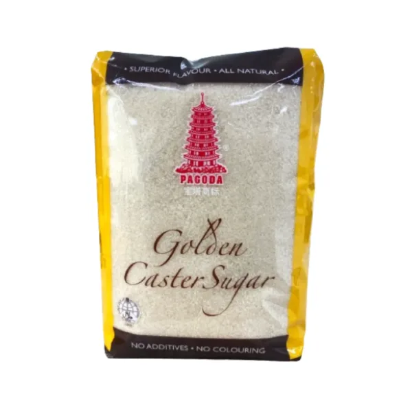 Pagoda Golden Caster Sugar - 1kg - Image 1