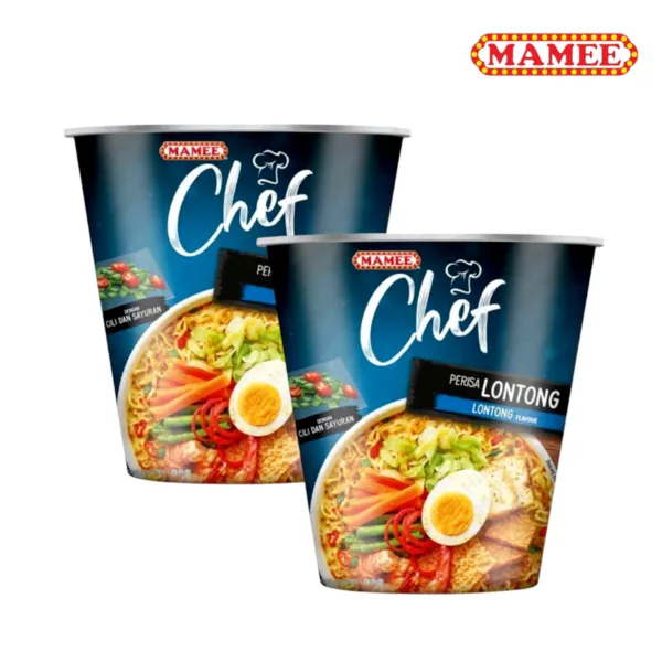 Mamee Chef Cup Lontong 72g - 2Pcs - Image 1