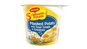 Maggi 5-Minute Potato Mashed Potato with Sour Cream & Croutons Cup Mee 53g