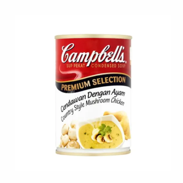 Campbells Condensed Country Style Mushroom Chicken Soup 300g Campbells Condensed Country Style Mushroom Chicken Soup 300g - Image 1